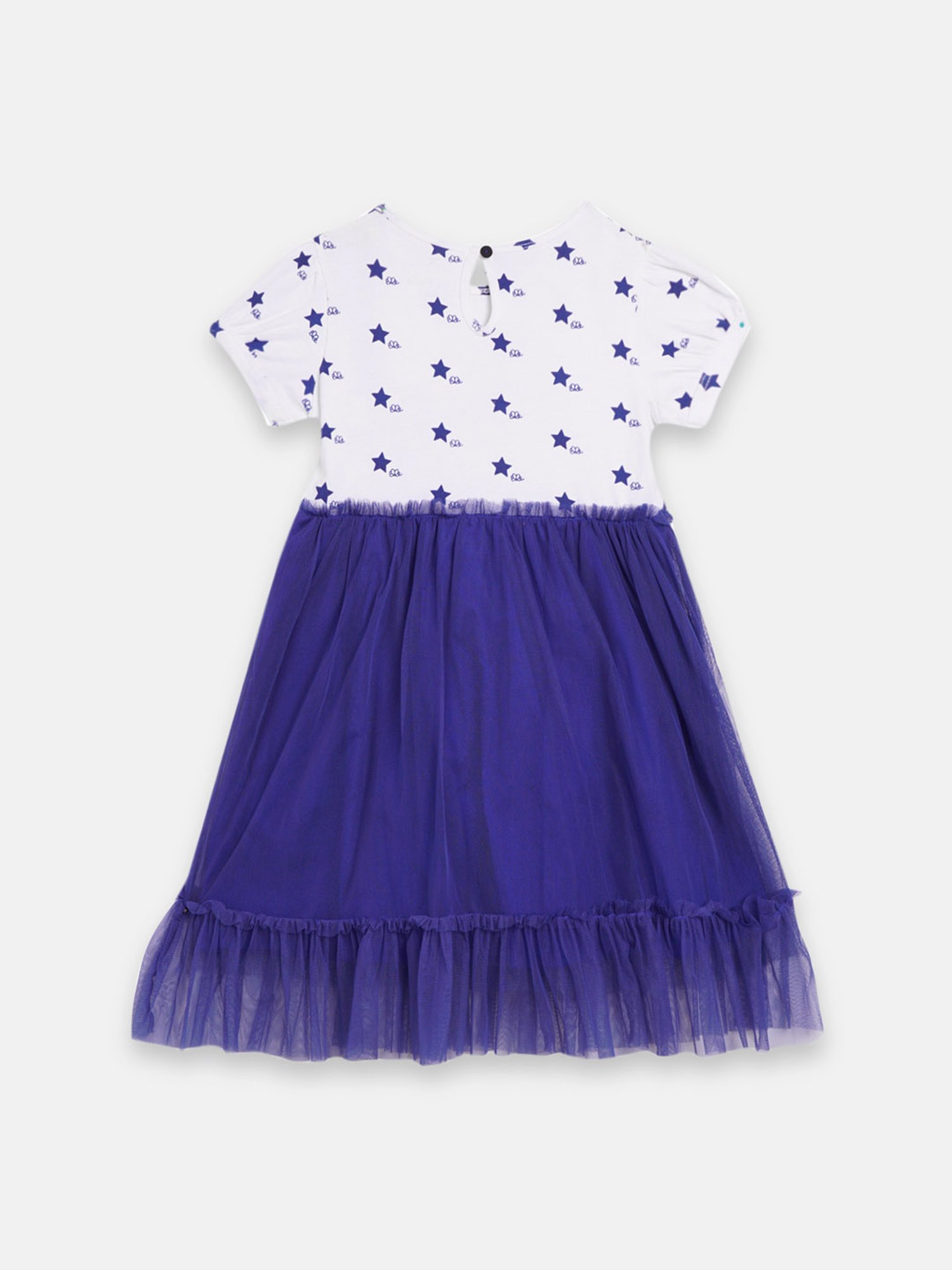 Elle Kids Multicolor Cotton Printed Dress