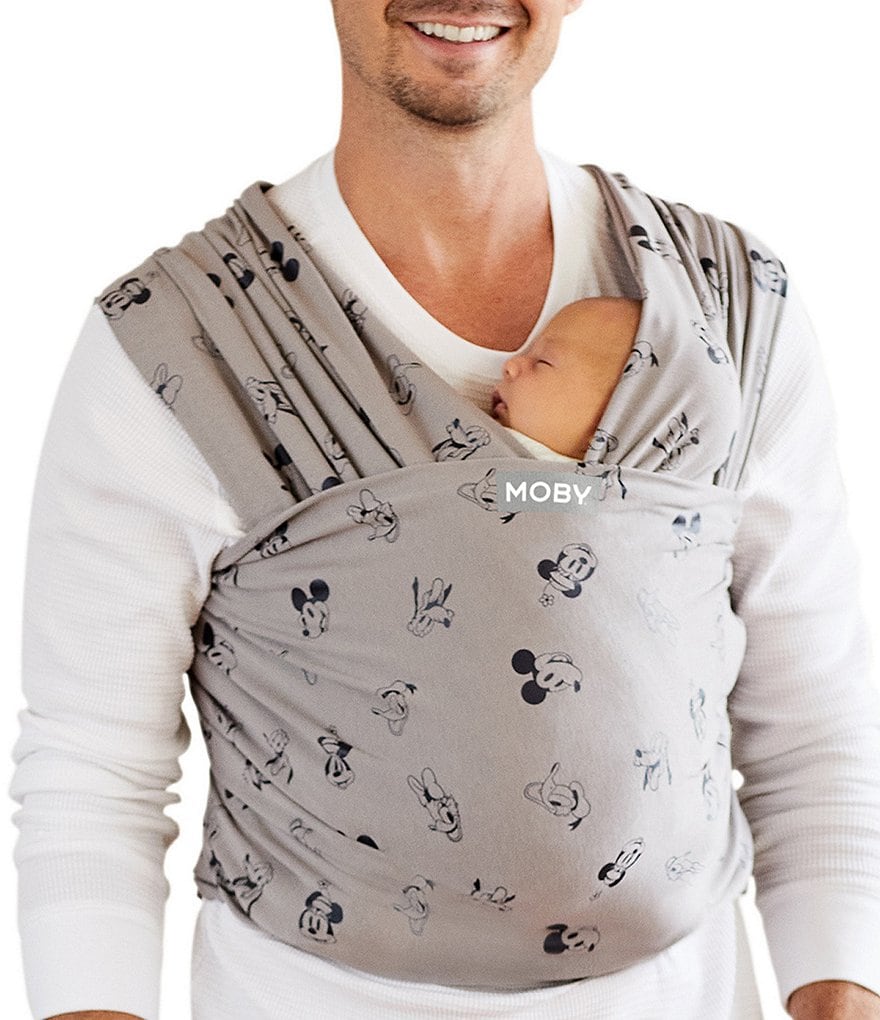 Disney x MOBY Classic Vintage Mickey Mouse & Friends Print Baby Wrap