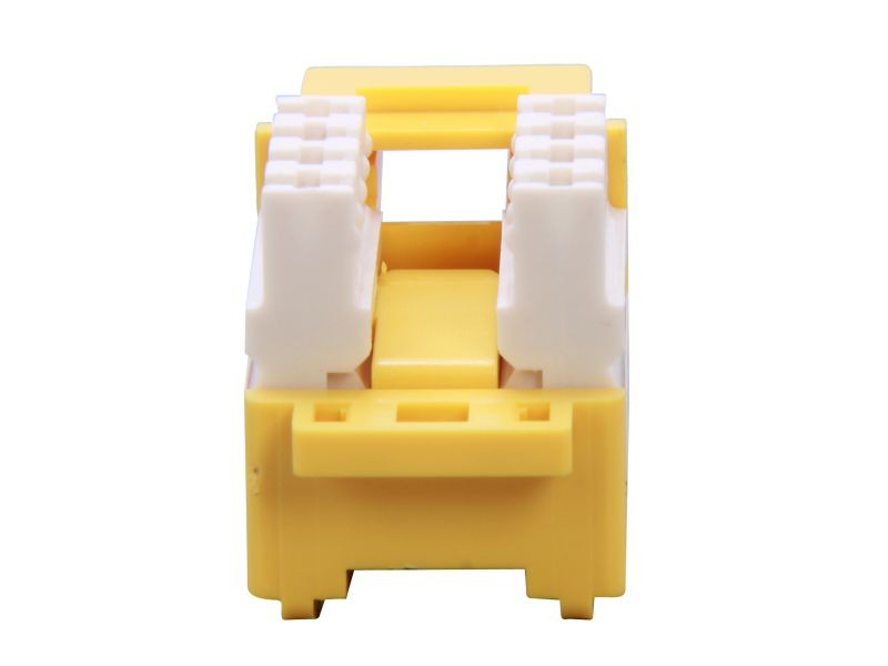 Micro Connectors CAT5 RJ45 Coupler F-F Straight