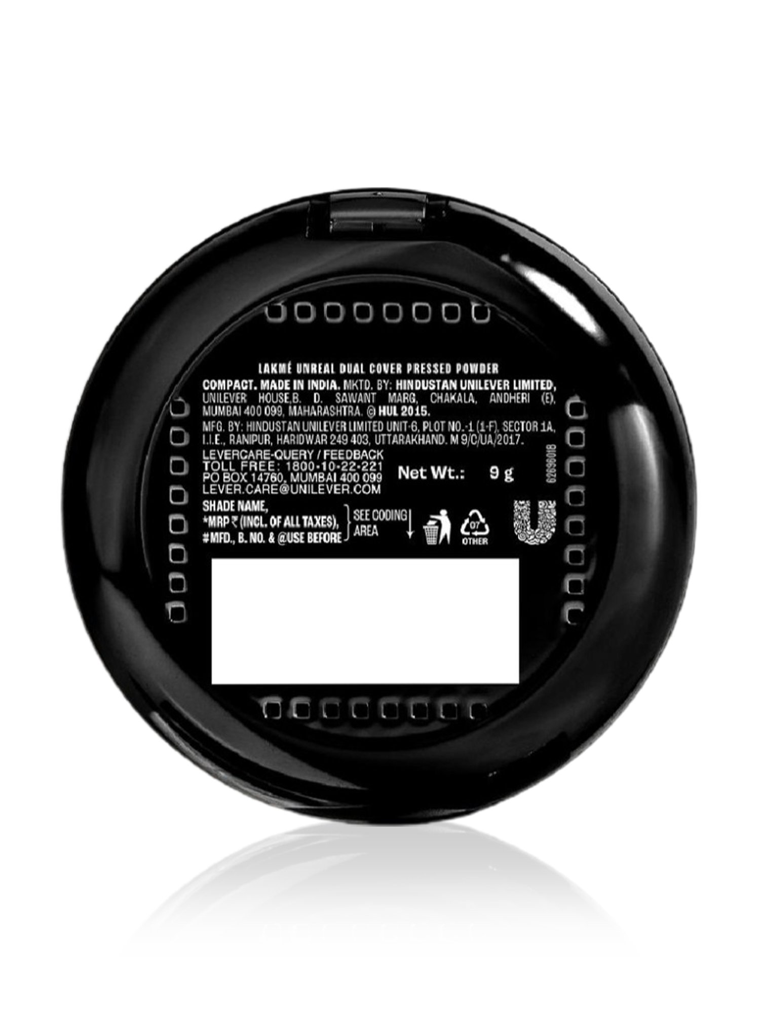 Lakme Dual Finish Compact (Wet & Dry) Rose Fair - 9 gm