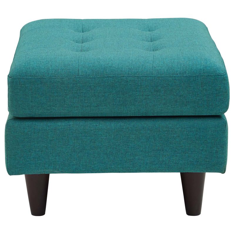 Empress Upholstered Ottoman Teal - Modway