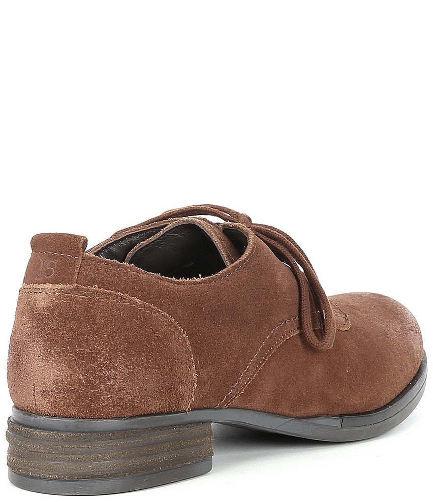 Josef Seibel Sanja 08 Suede Lace-Up Oxfords