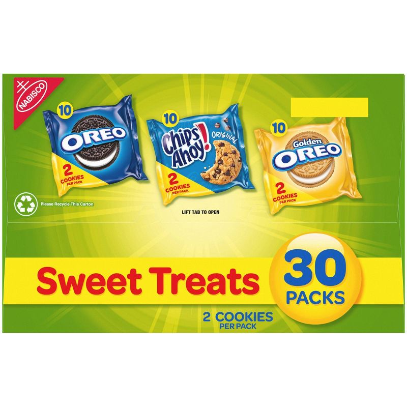 Nabisco Cookies Sweet Treats Pack - 30ct