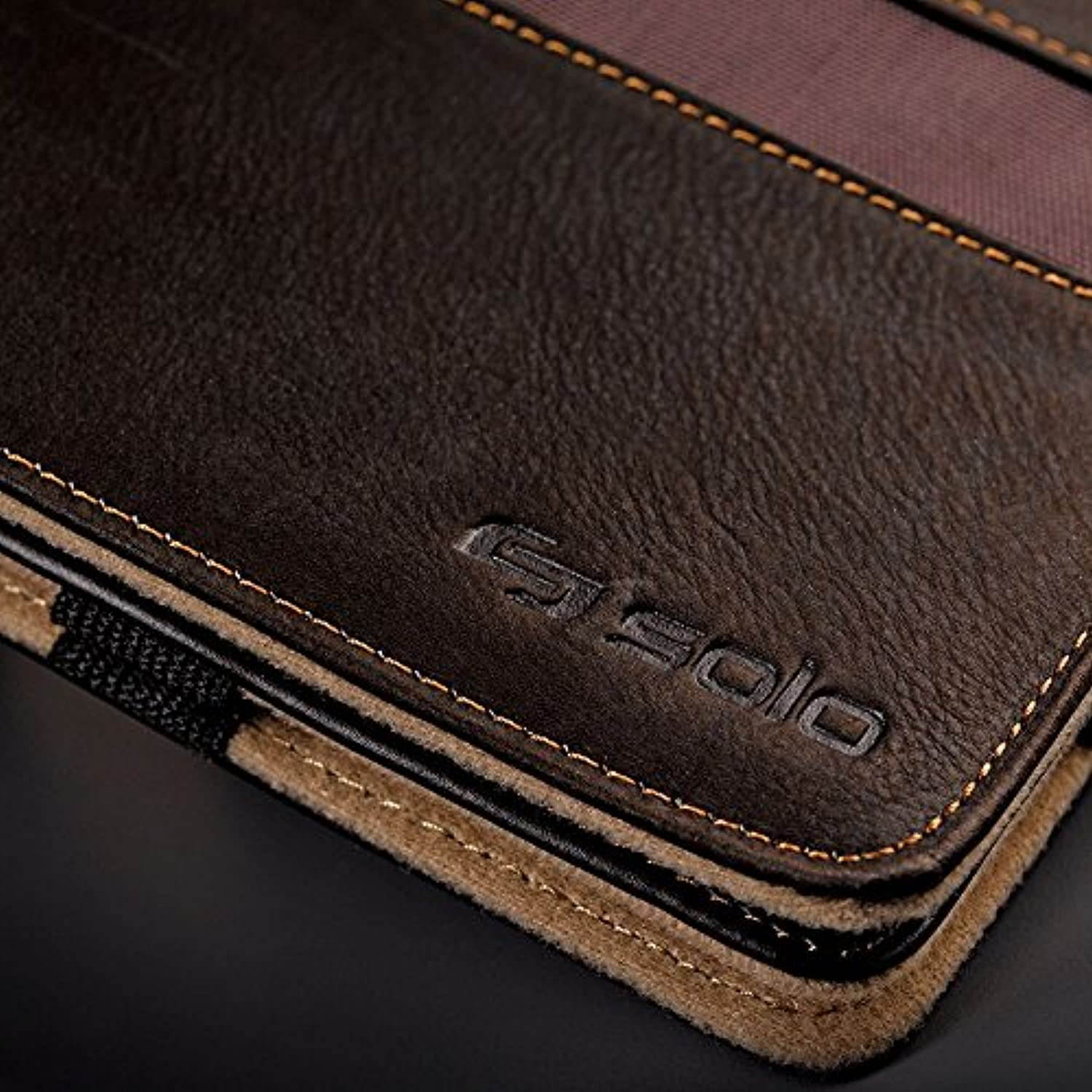 Solo Premium Leather Ascent Case for iPad , Espresso, VTA210-3