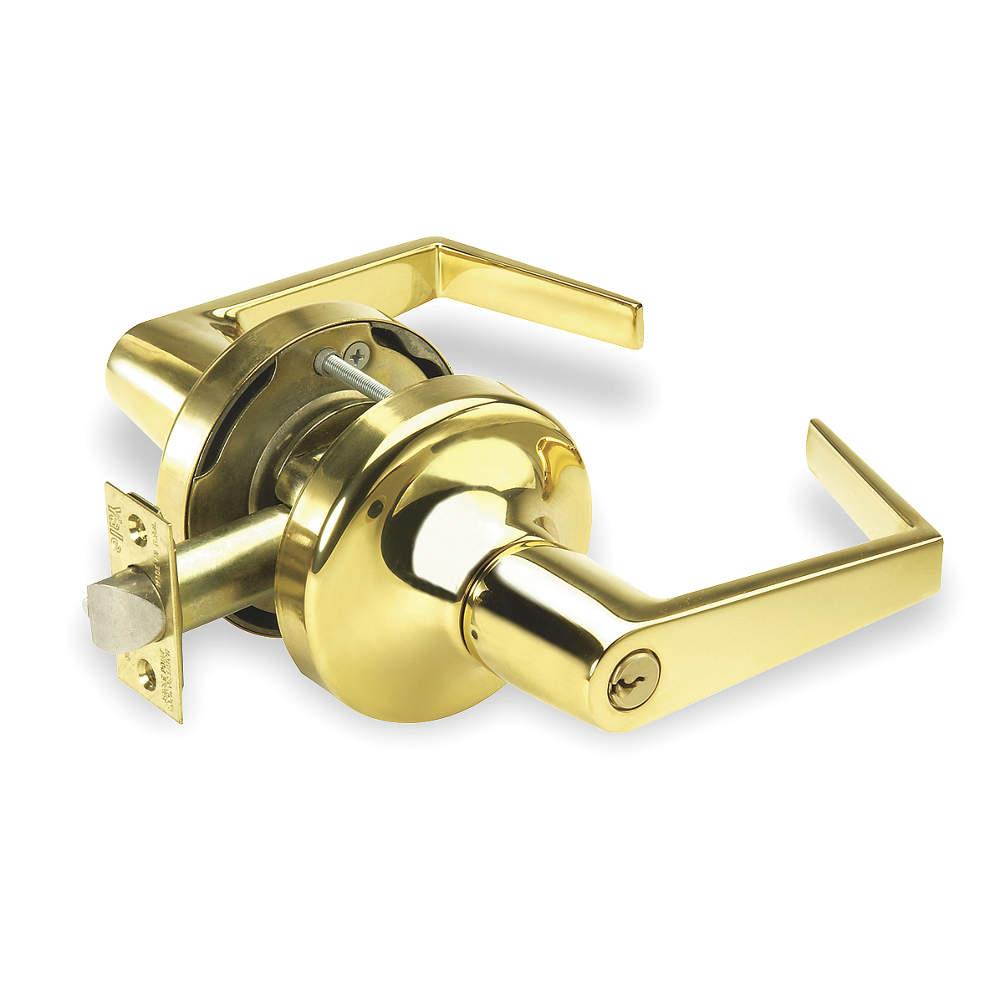 YALE AU4707LN x 605 Lever Lockset,Mechanical,Entrance