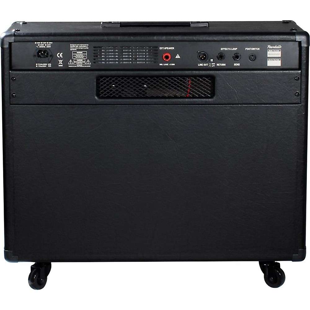 Randall RG1503-212 150W Solid State Guitar Combo Black