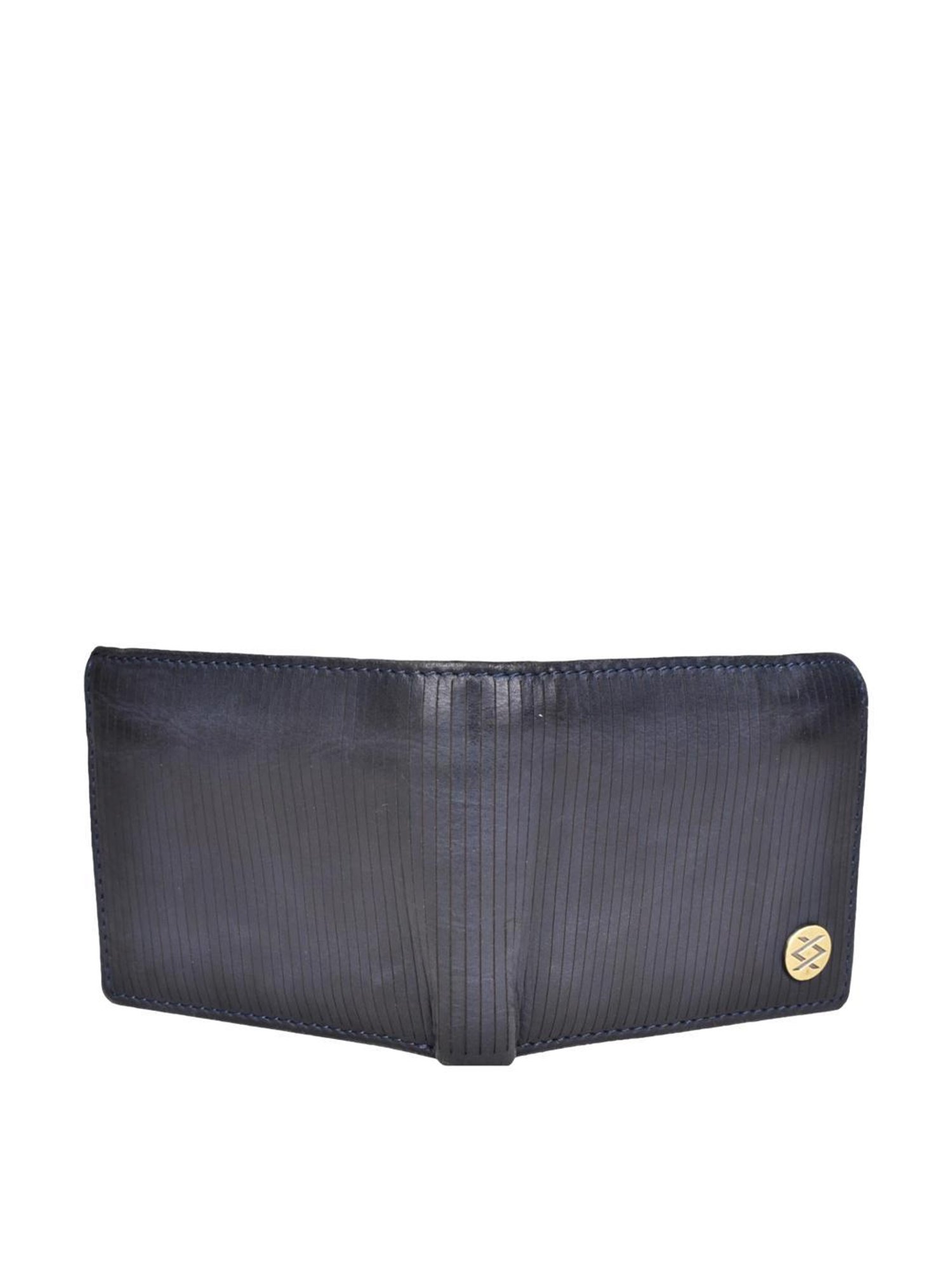 KOMPANERO LINEAGE Blue Solid Bi-Fold Wallet