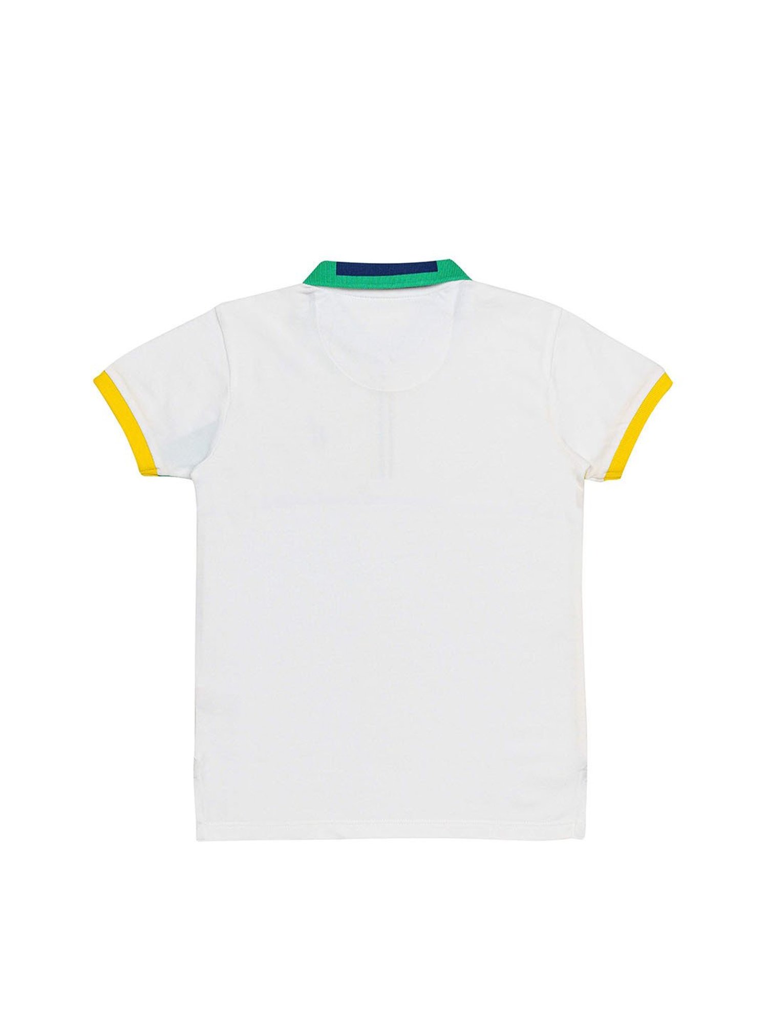 H by Hamleys Boys Multicolor Color Block Polo T-Shirt