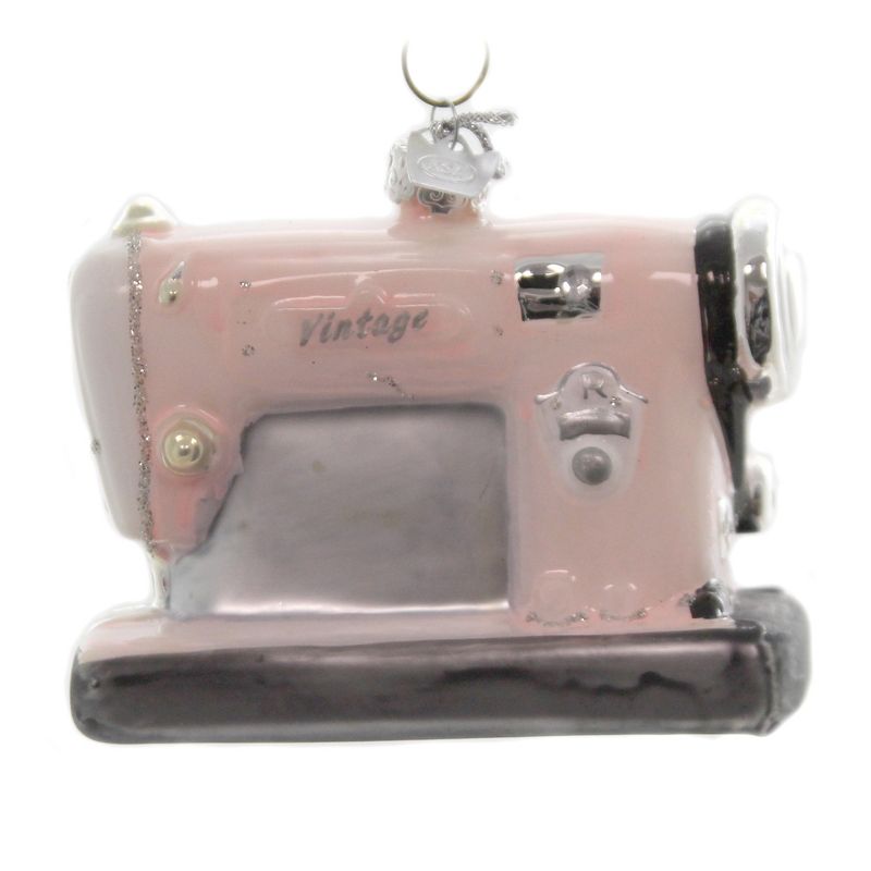 Noble Gems 3.25" Sewing Machine. Vintage  -  Tree Ornaments