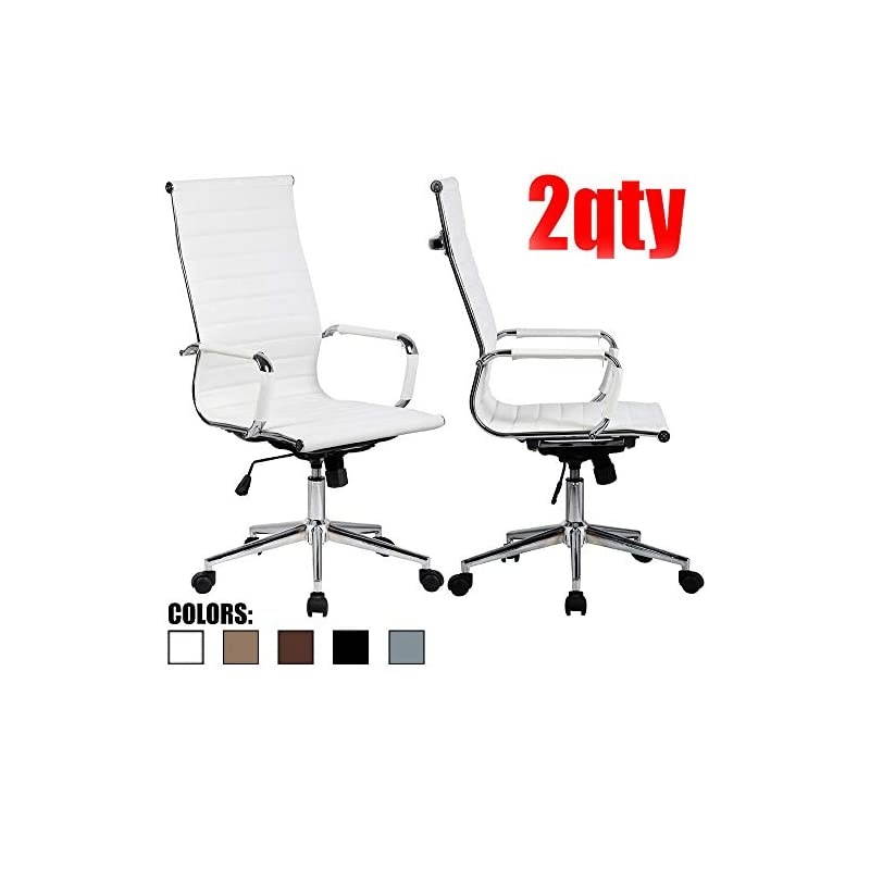 Vibrant Black and Chrome Swivel Task Office Chair with Tractor Seat