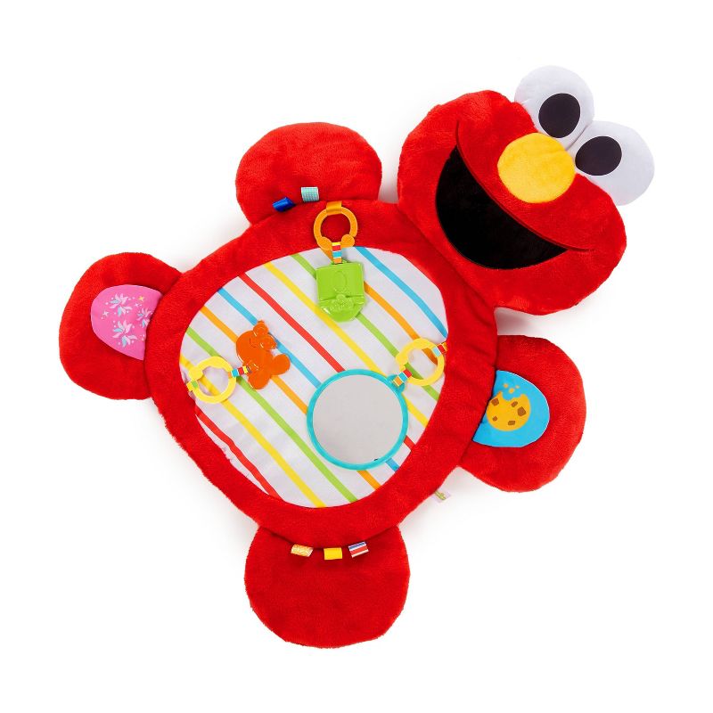 Bright Starts Sesame Street Tummy-Time Elmo Prop Mat