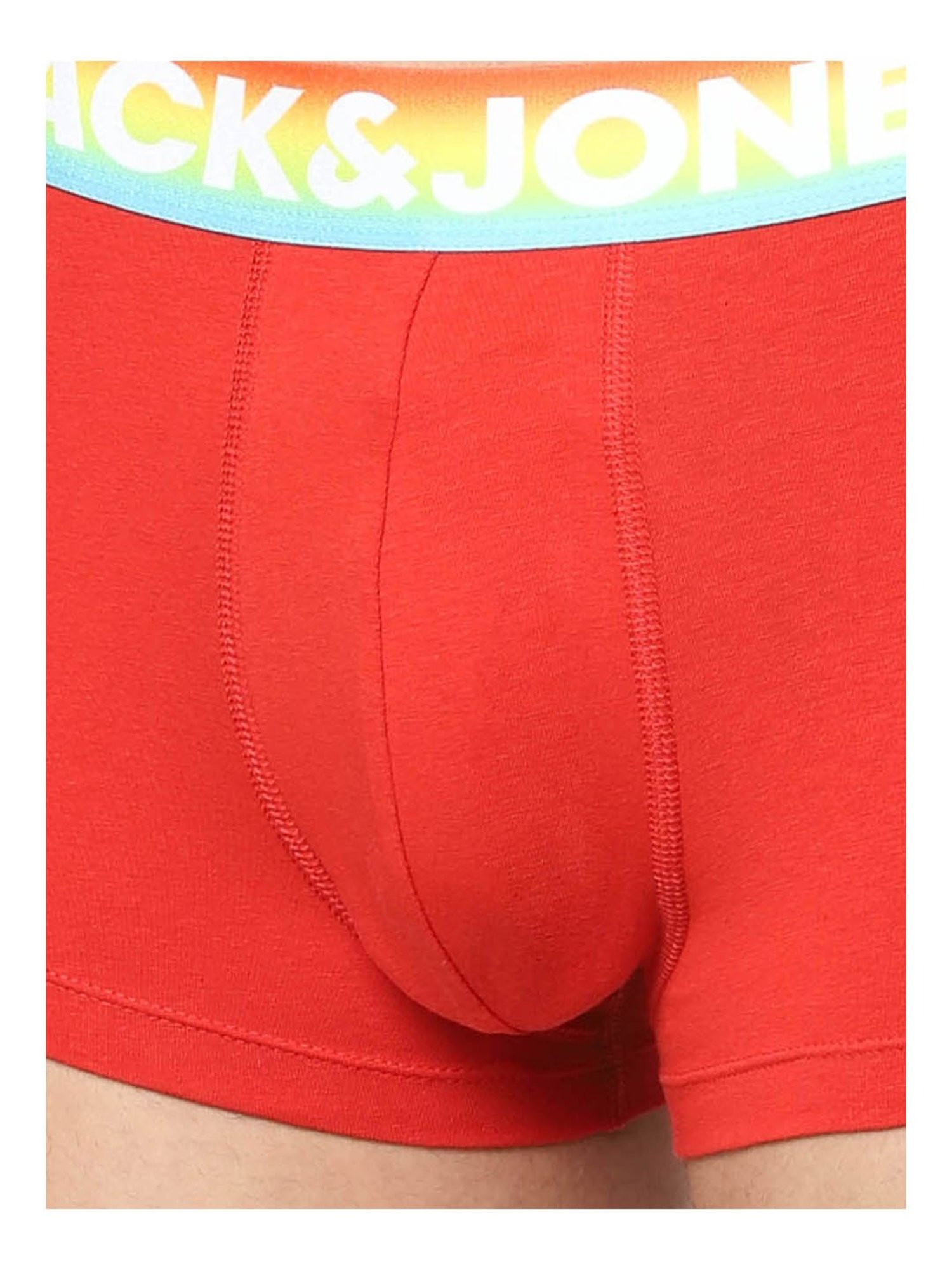 Jack & Jones Pompeian Red Regular Fit Trunks