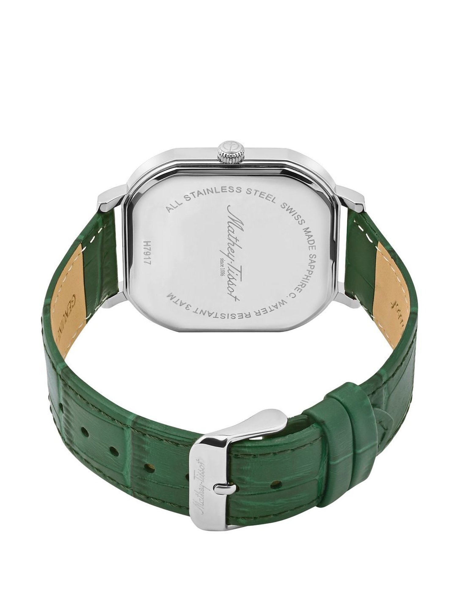 Mathey Tissot H7917ALV Monsoon Square Analog Watch for Men