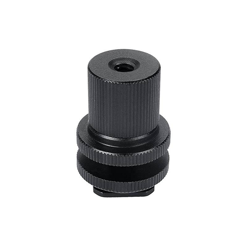 Arm Screw Tripod Nut Barrel Tripod Nut Screw Connection Nut Articulating Arm Tripod Rig Replacement with Standard 1/4"-20 Thread -2 Packs