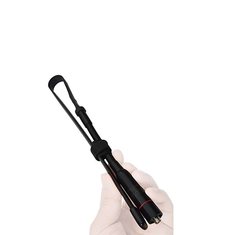 Gooseneck CS Tactical Antenna SMA Female Foldable VHF UHF 144/430Mhz Antenna for Kenwood TYT Retevis BAOFENG UV-82 UV-B5 GT-3 BF-F8HP UV-5RA UV-5RE UV-5R