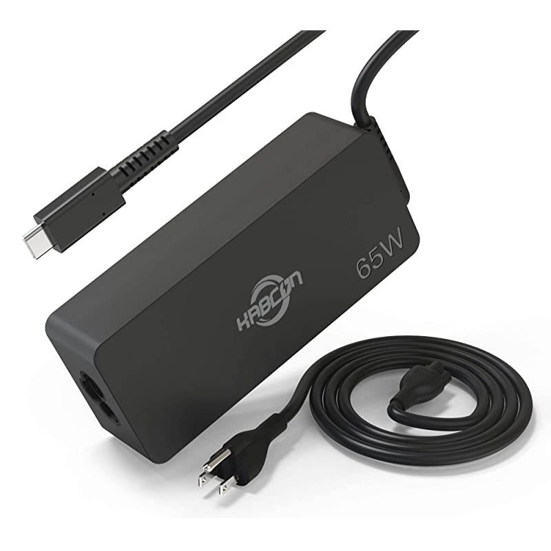 USBC Laptop ChargerAC Power Supply for Lenovo ThinkPad T480s T580s T570 Chromebook 100e 300e 500e C330 S330 E480 E580 E585 E480 L380 L480 L580 Yoga X380 A485 T490S T590 C930 C940 13 IdeaPad 730s