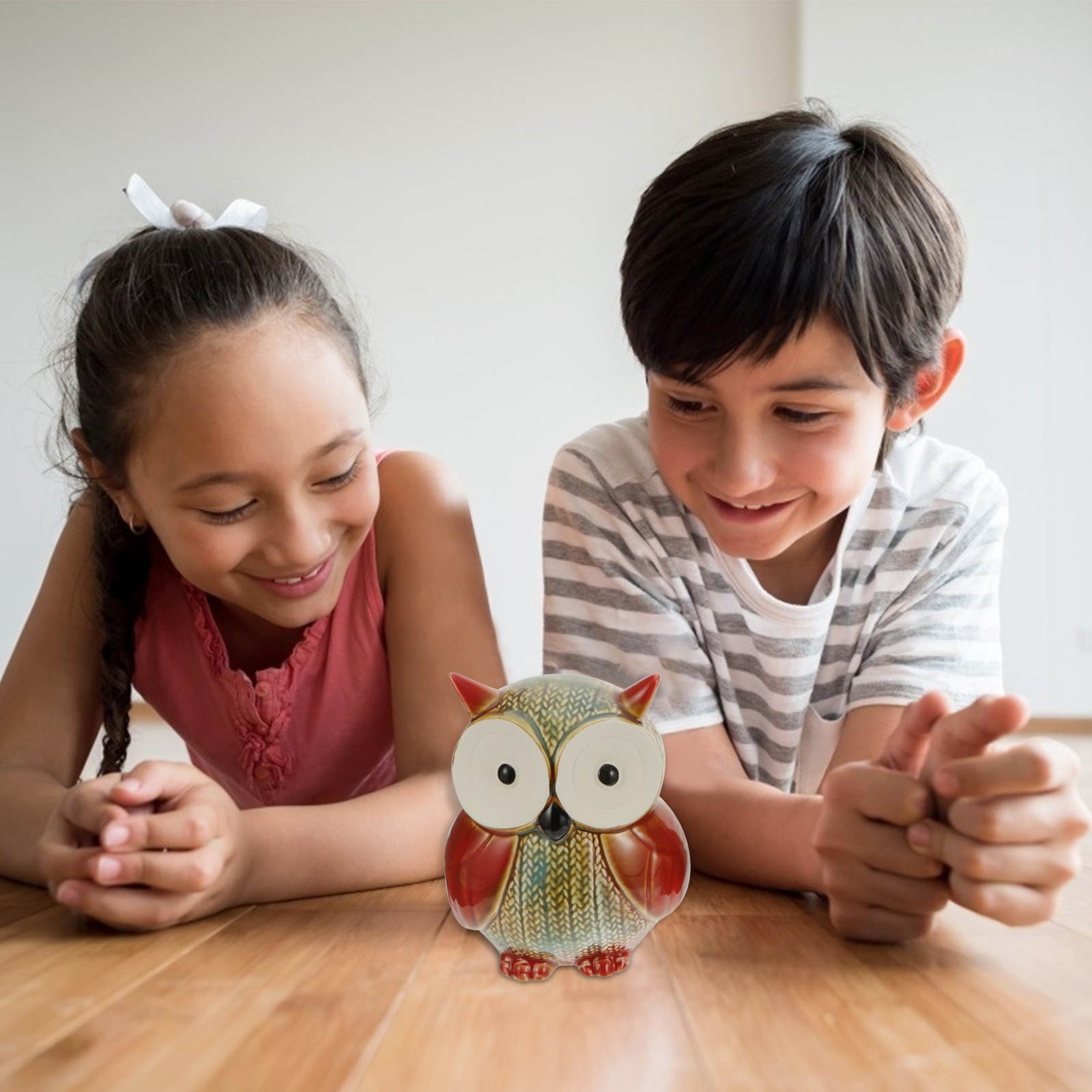 3pcs Cartoon Animal Lovely Saving Pot Birthday Gift Owl Money Box Coin Box Owl Piggy Bank