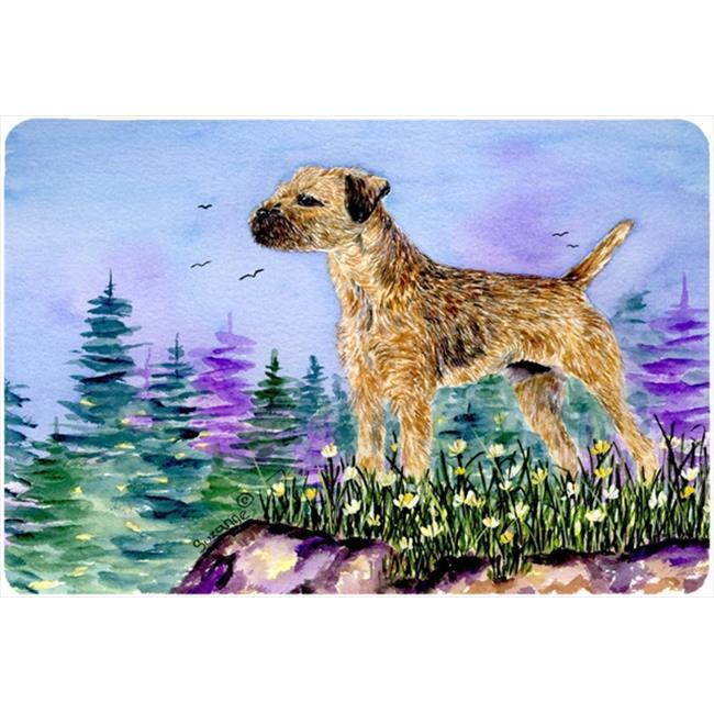 Border Terrier Mouse pad, hot pad, or trivet