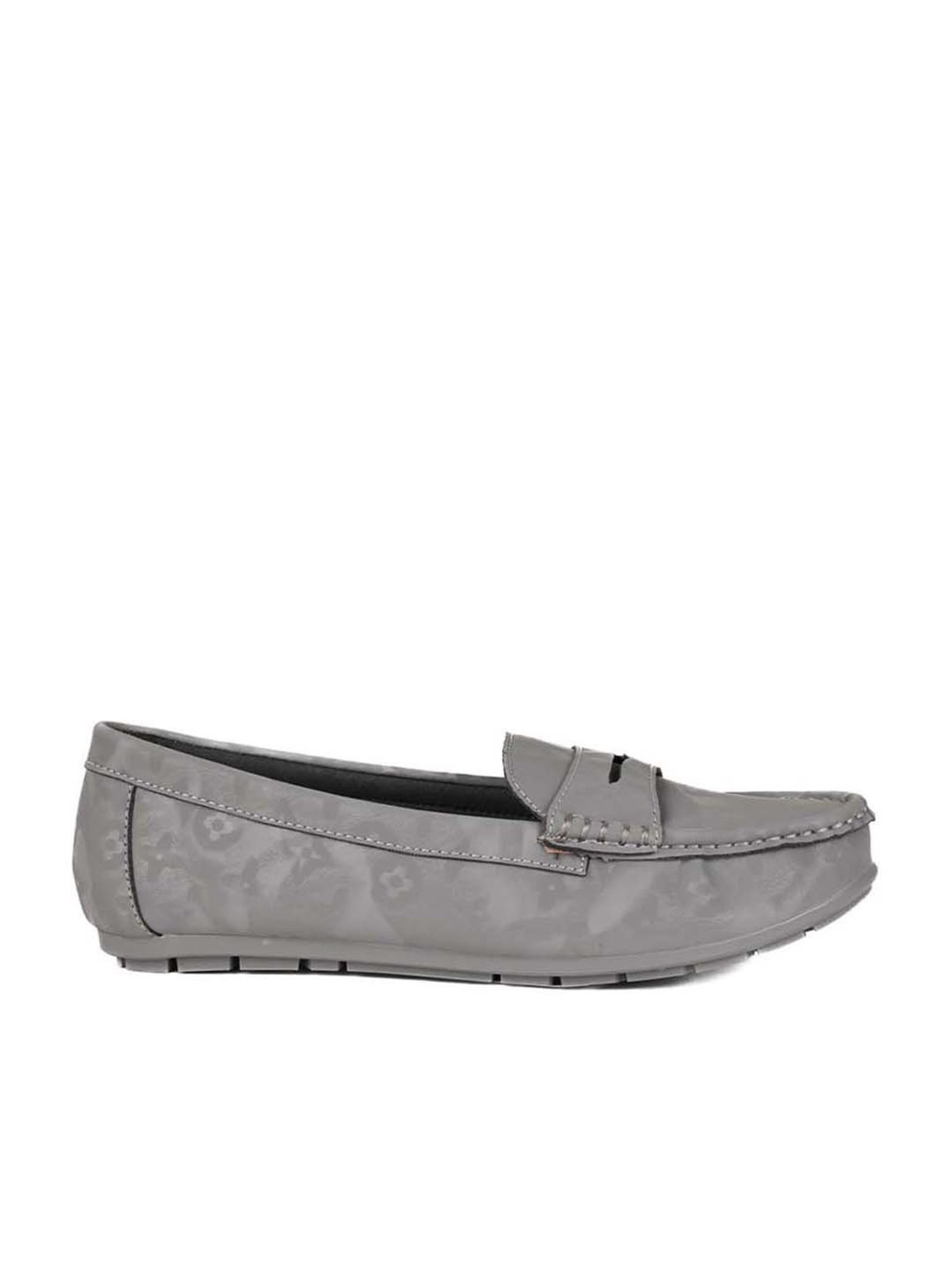 Ronnie Grey Women's Grey Casual Loafers