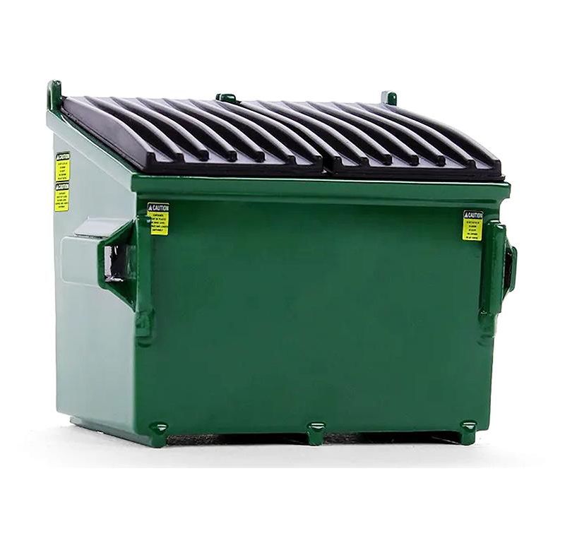 Refuse Trash Bin Green 1/34 Diecast Model by First Gear