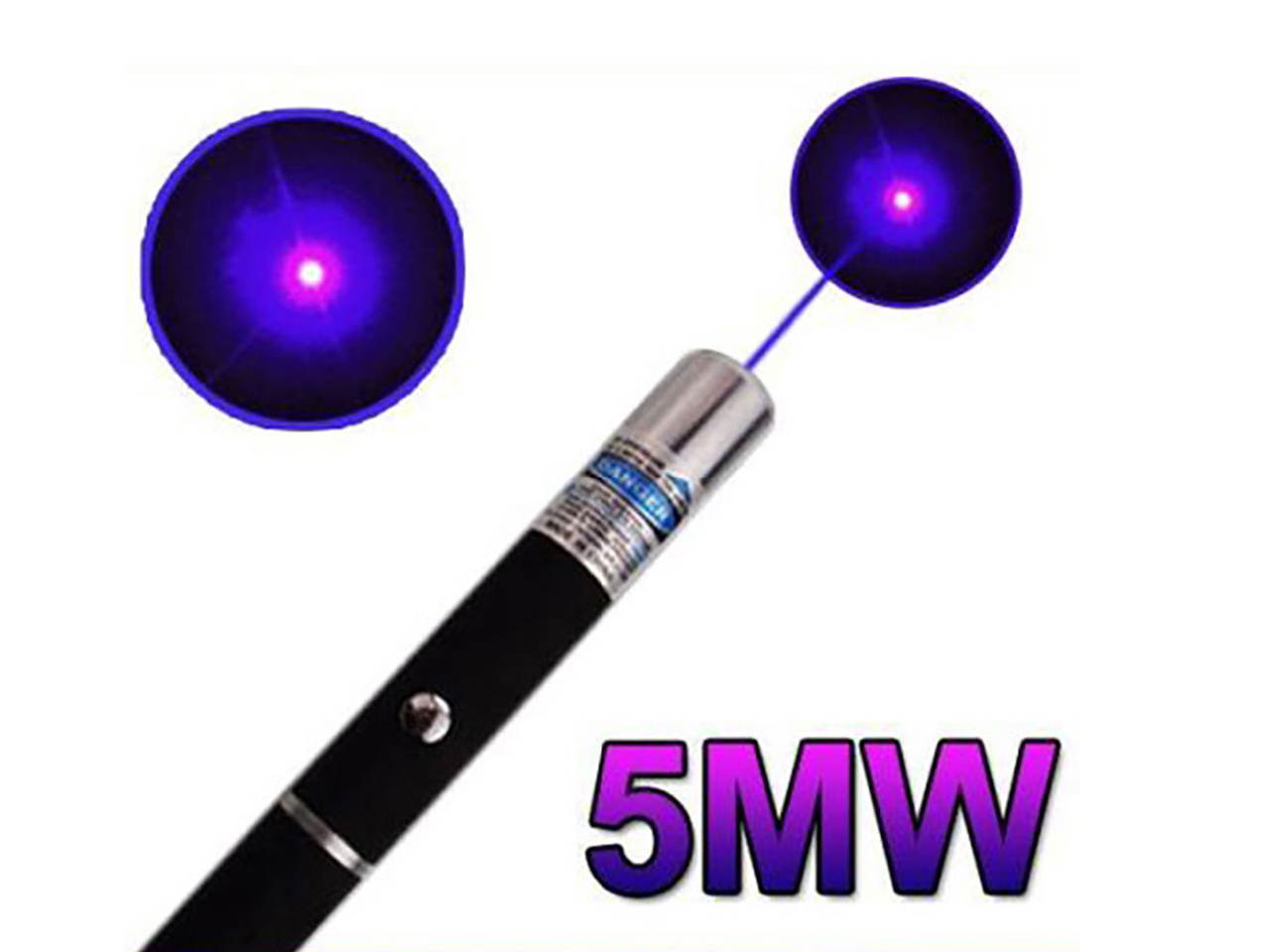 Stable Purple Blue Beam Light Visible 5mW 405nm Laser Pointer Laser Pen Powerful