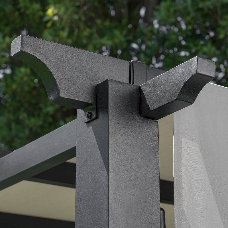 8' x 10' Steel Pergola - Hanover