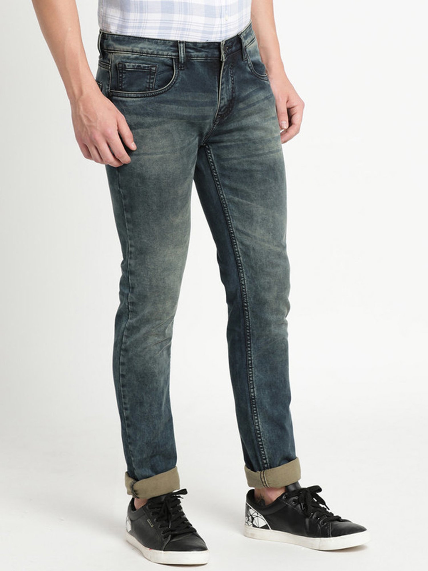 Turtle Blue Narrow Fit Jeans