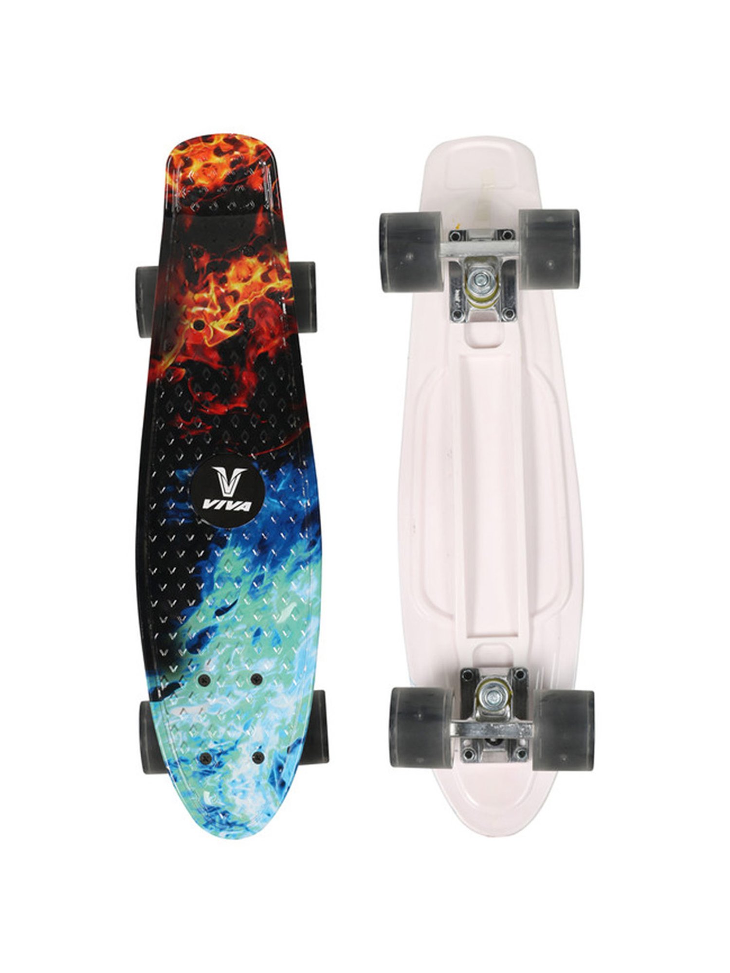 Viva Multicoloured Skateboard for Juniors