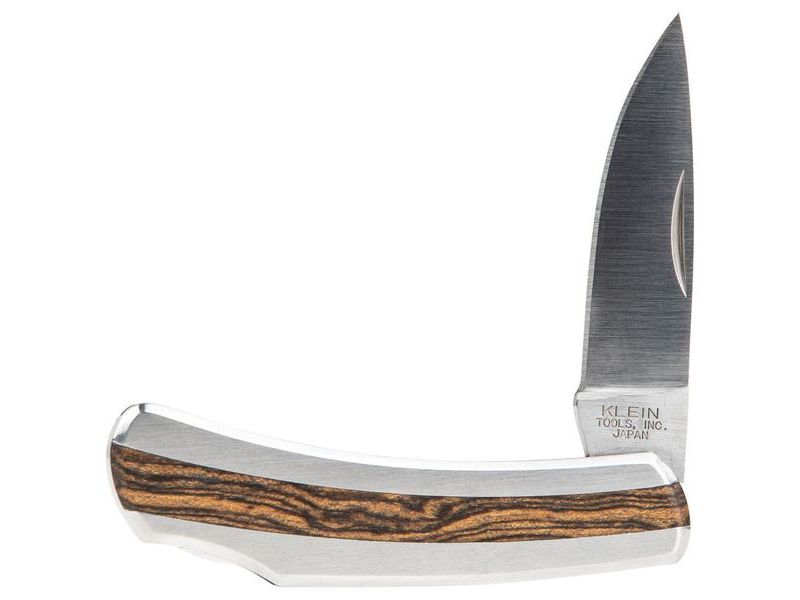 KLEIN TOOLS 44033 Pocket Knife, Drop Point, General Purpose, Rosewood,