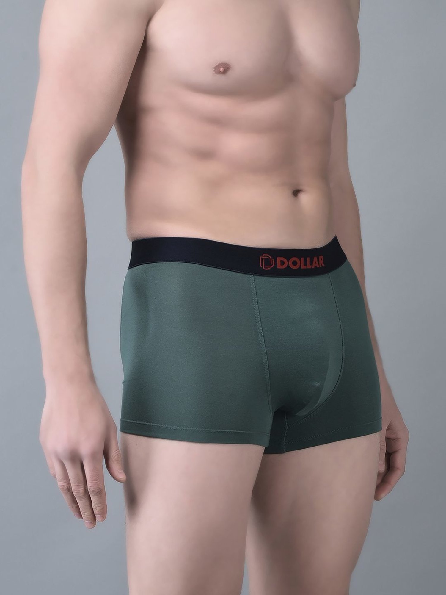 Dollar Bigboss Assorted Cotton Regular Fit Trunks - Pack Of 3