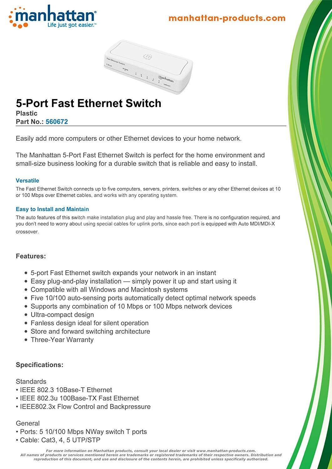 Manhattan Ethernet Switch (560672)