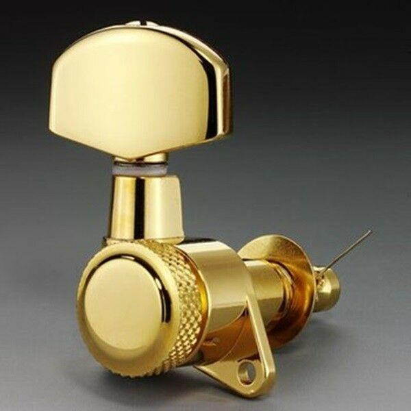 NEW - Schaller M6 #2900 3x3 Locking Tuning Keys, 16:1 - GOLD