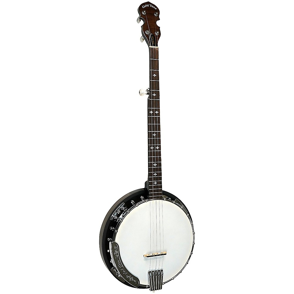 Gold Tone CC-100R+ Cripple Creek Banjo with Resonator Natural