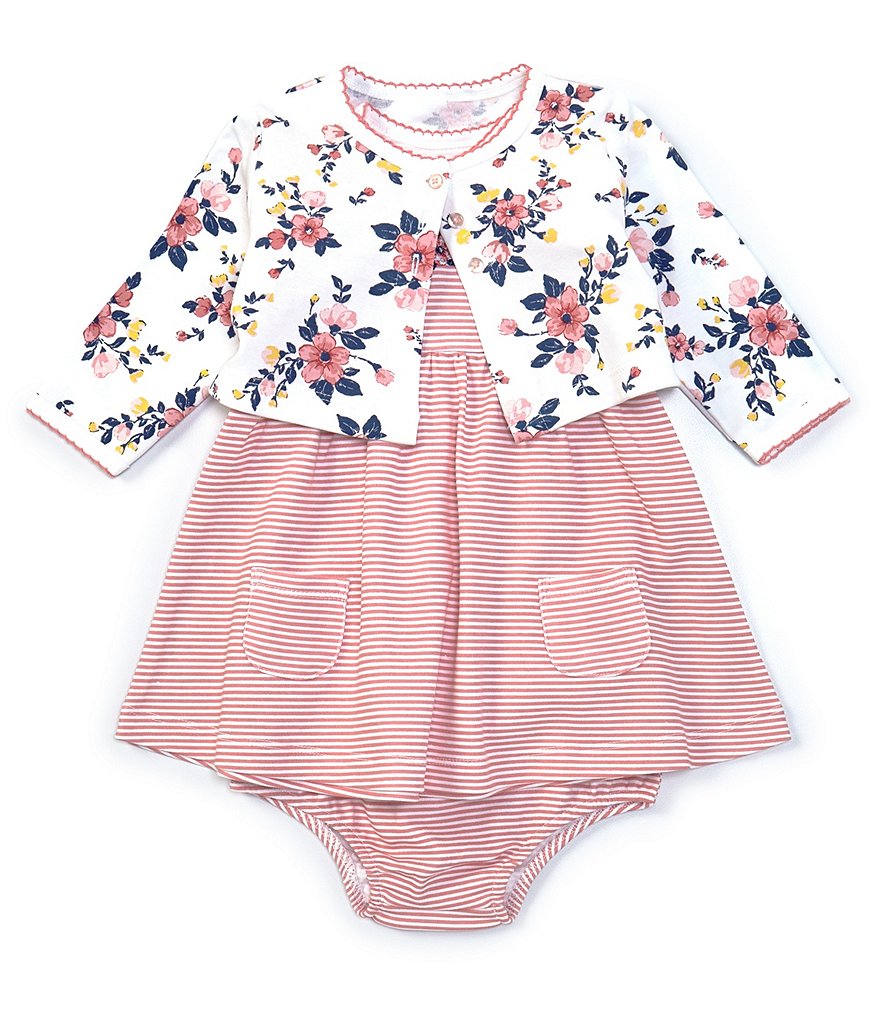 Habitual Baby Girls 12-24 Months Puff Short-Sleeve Asymmetrical Ruffled Denim Dress