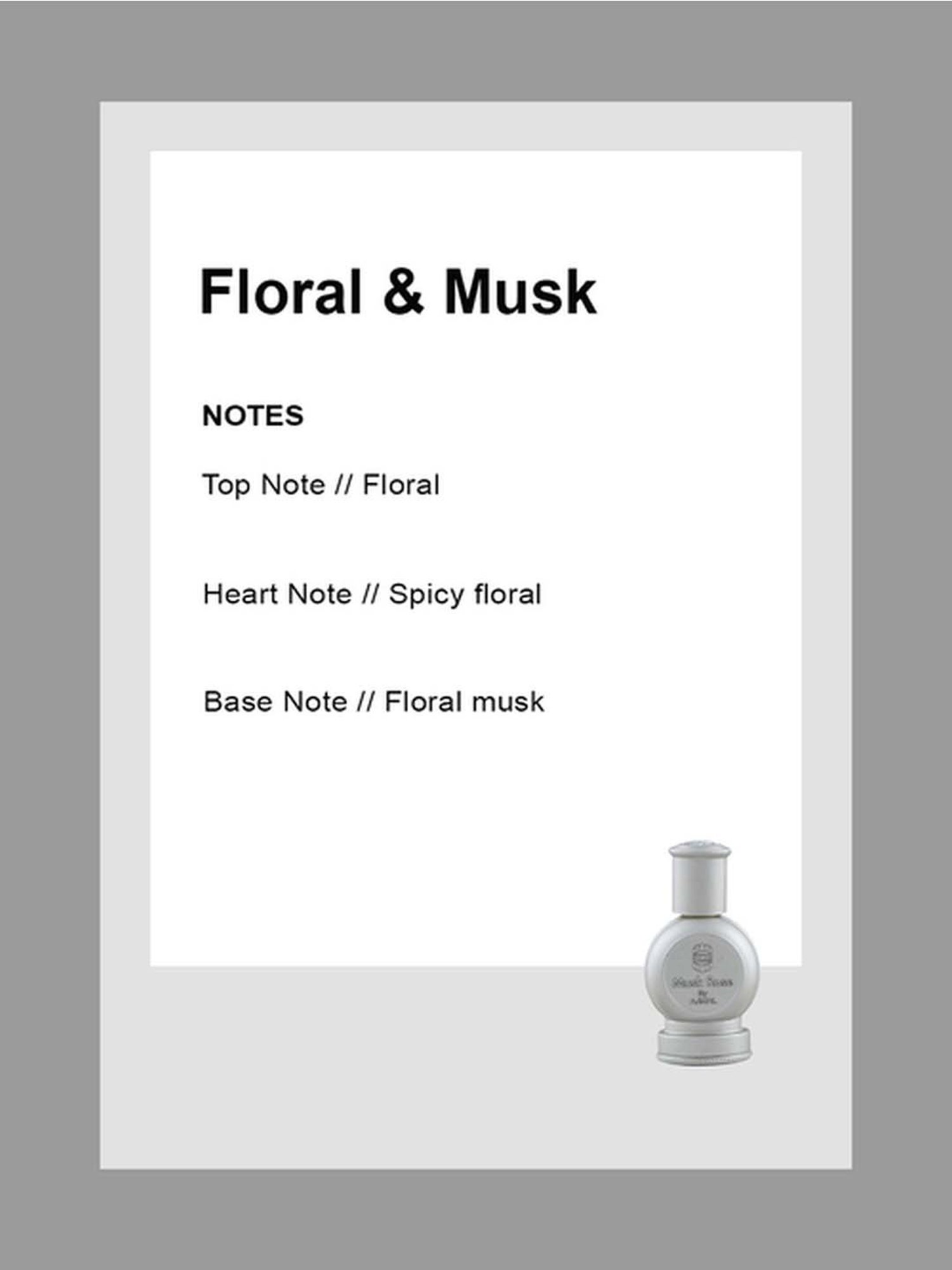 Ajmal Musk Rose Concentrated Perfume for Unisex - 12 ml