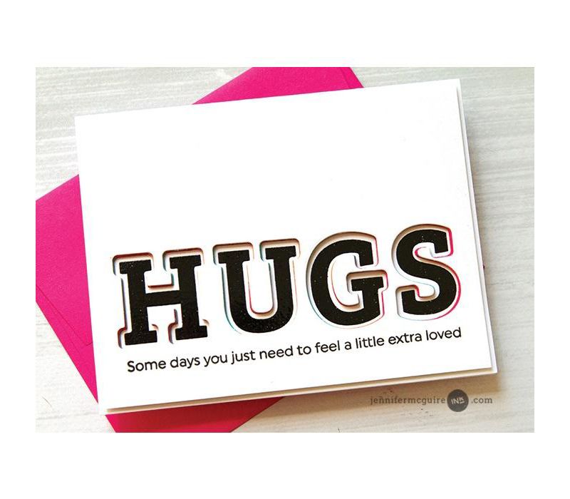 Pinkfresh Studio Clear Stamp Set 6"X8"-Adore Alpha