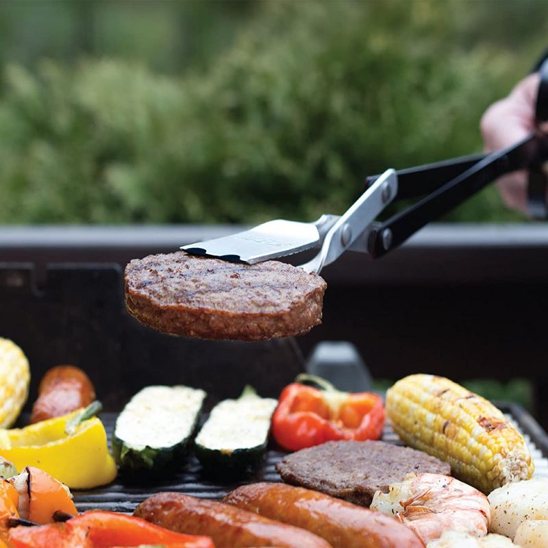 Zulay Kitchen 18" Grill Brush 100% Rust Proof Stainless Steel Bristles and a Sharp Metal Scraper with Long and Sturdy Handle