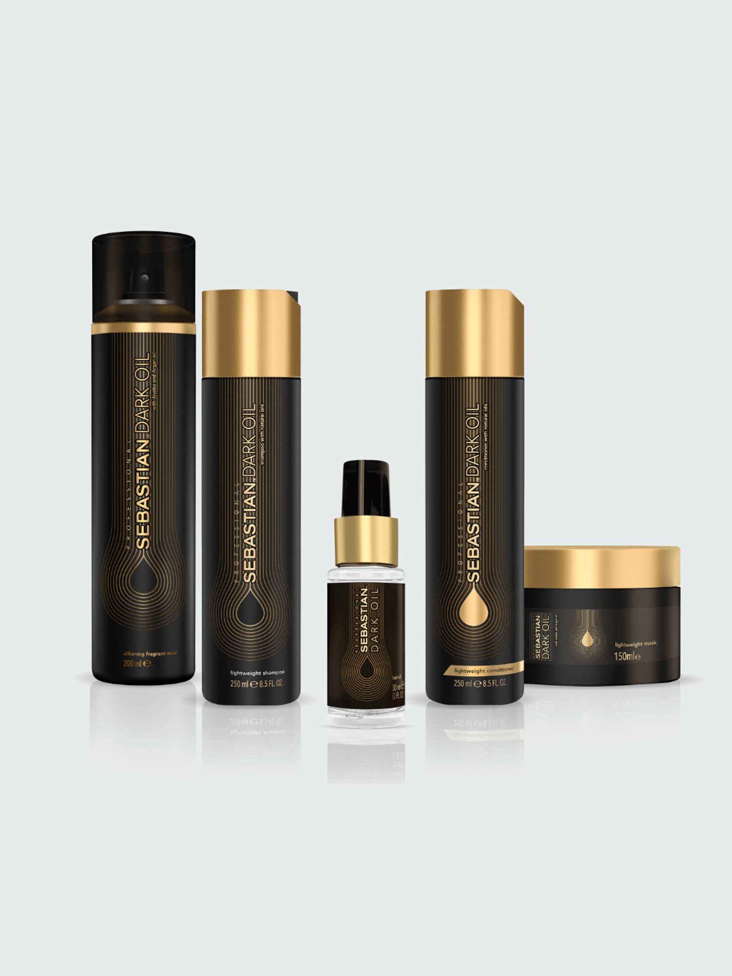 Sebastian Professional Dark Oil Hair Styling Oil - 30 ml