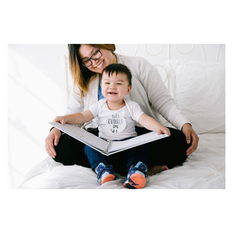 MBI Baby Post Bound Album W/Window 12"X12"-Blue