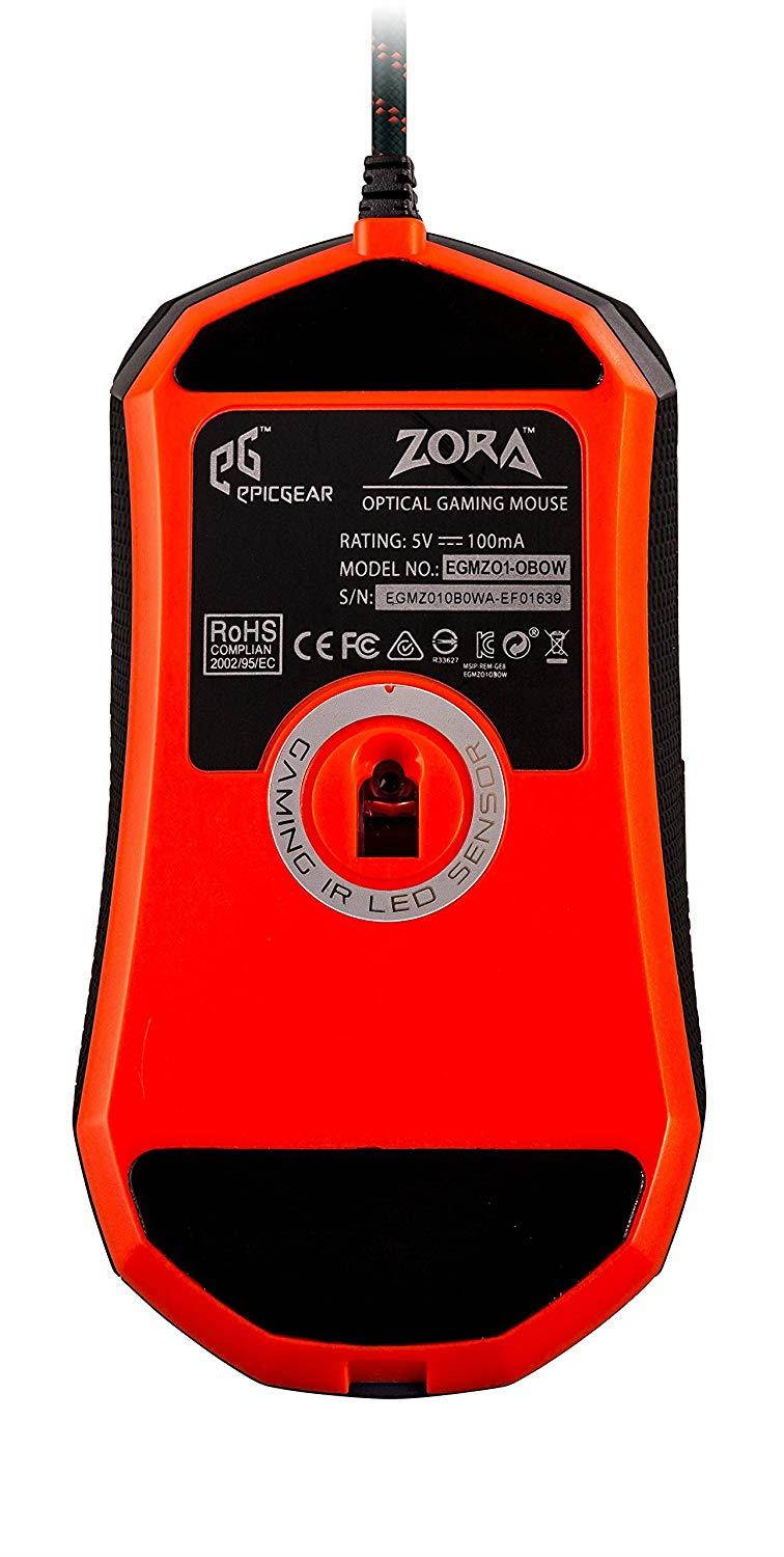 EpicGear Zora IR LED Gaming Mouse-Black