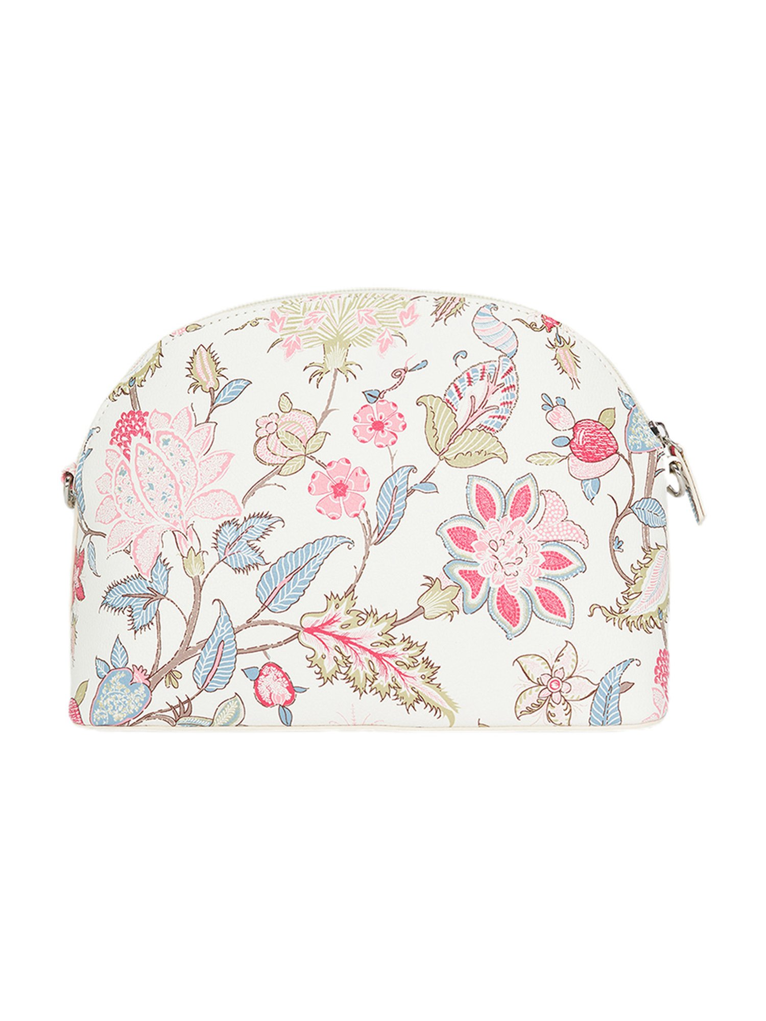 Forever Glam By Pantaloons Black Printed Medium Cross Body Bag