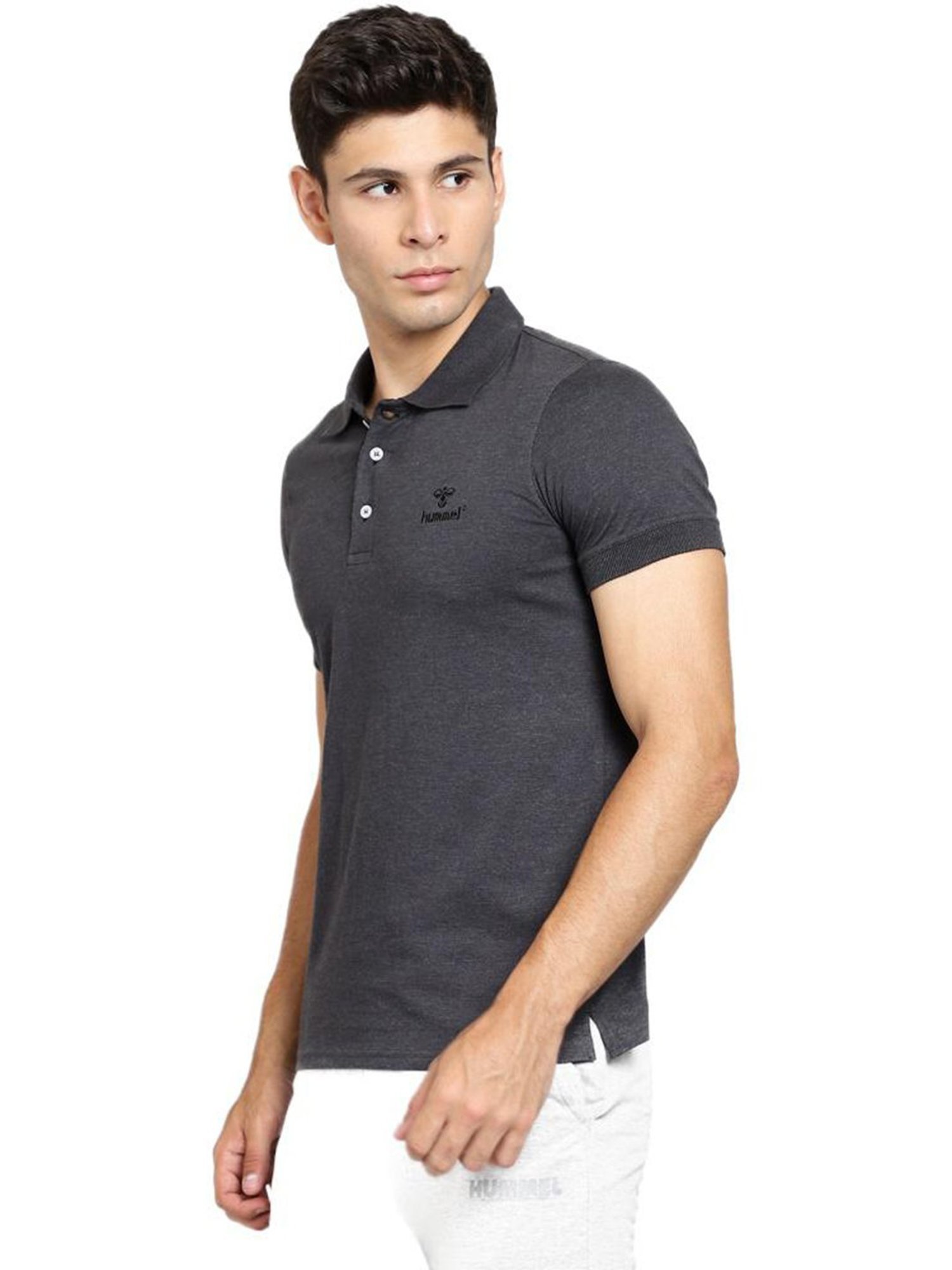 Hummel Black Polo T-Shirt