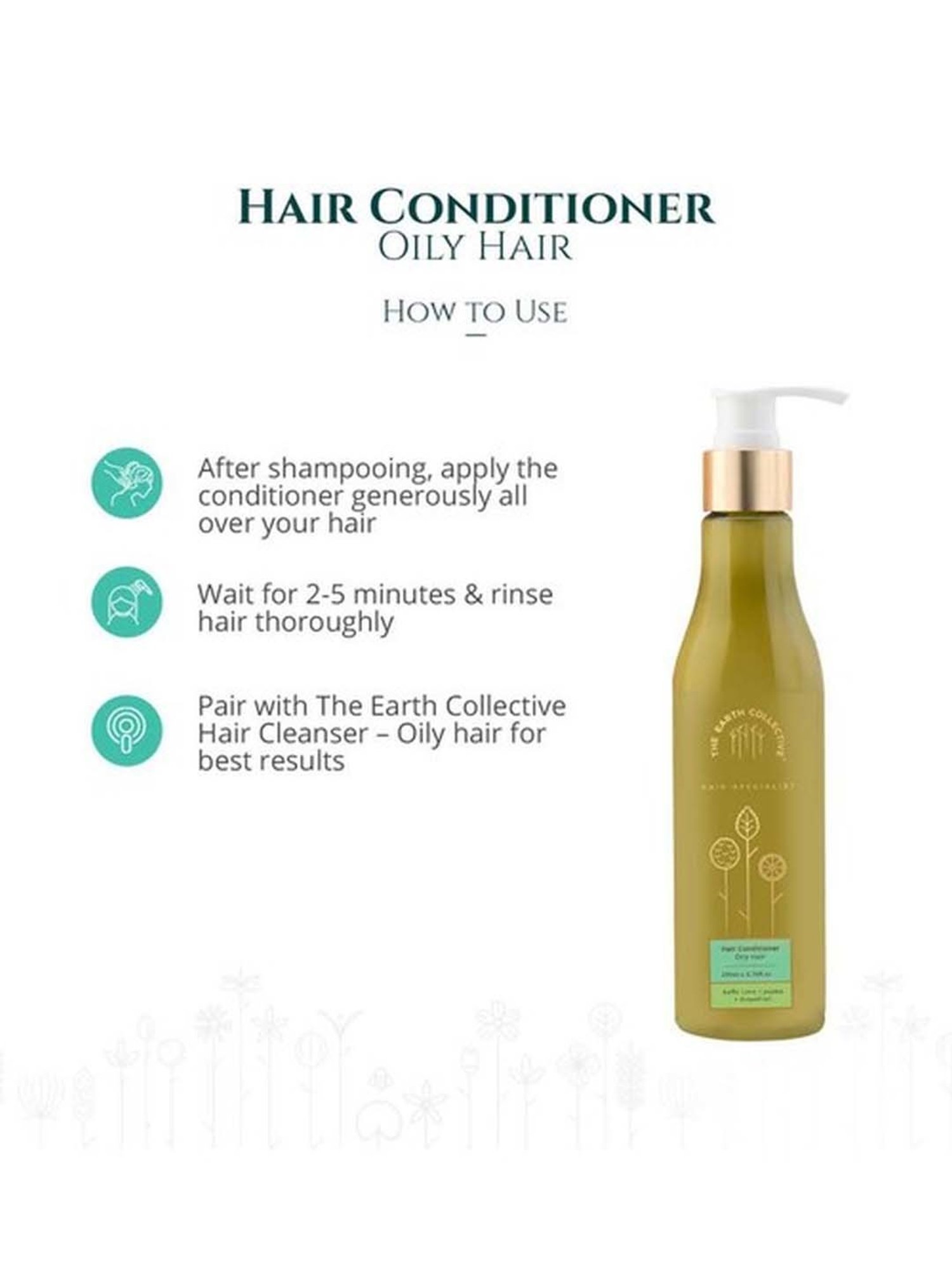 The Earth Collective Oily Hair Conditioner - 200 ml
