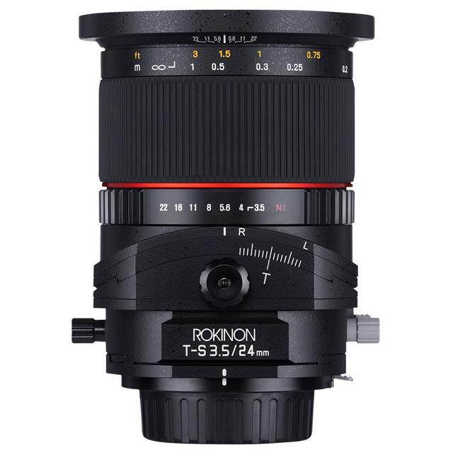 Rokinon Tilt-Shift 24mm f/3.5 ED AS UMC Lens for Sony E Mount #TSL24M-E