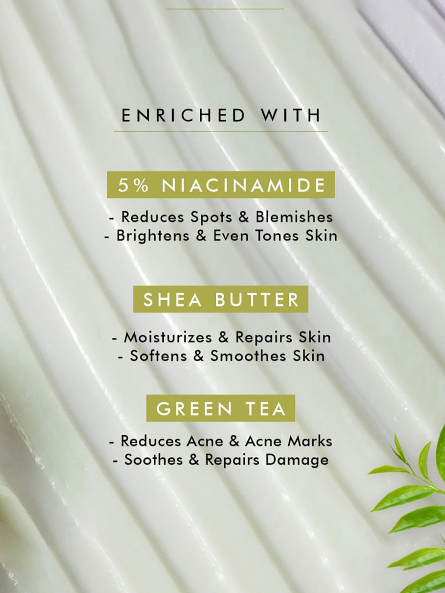 mCaffeine 5% Niacinamide & Green Tea Body Lotion - 200 ml