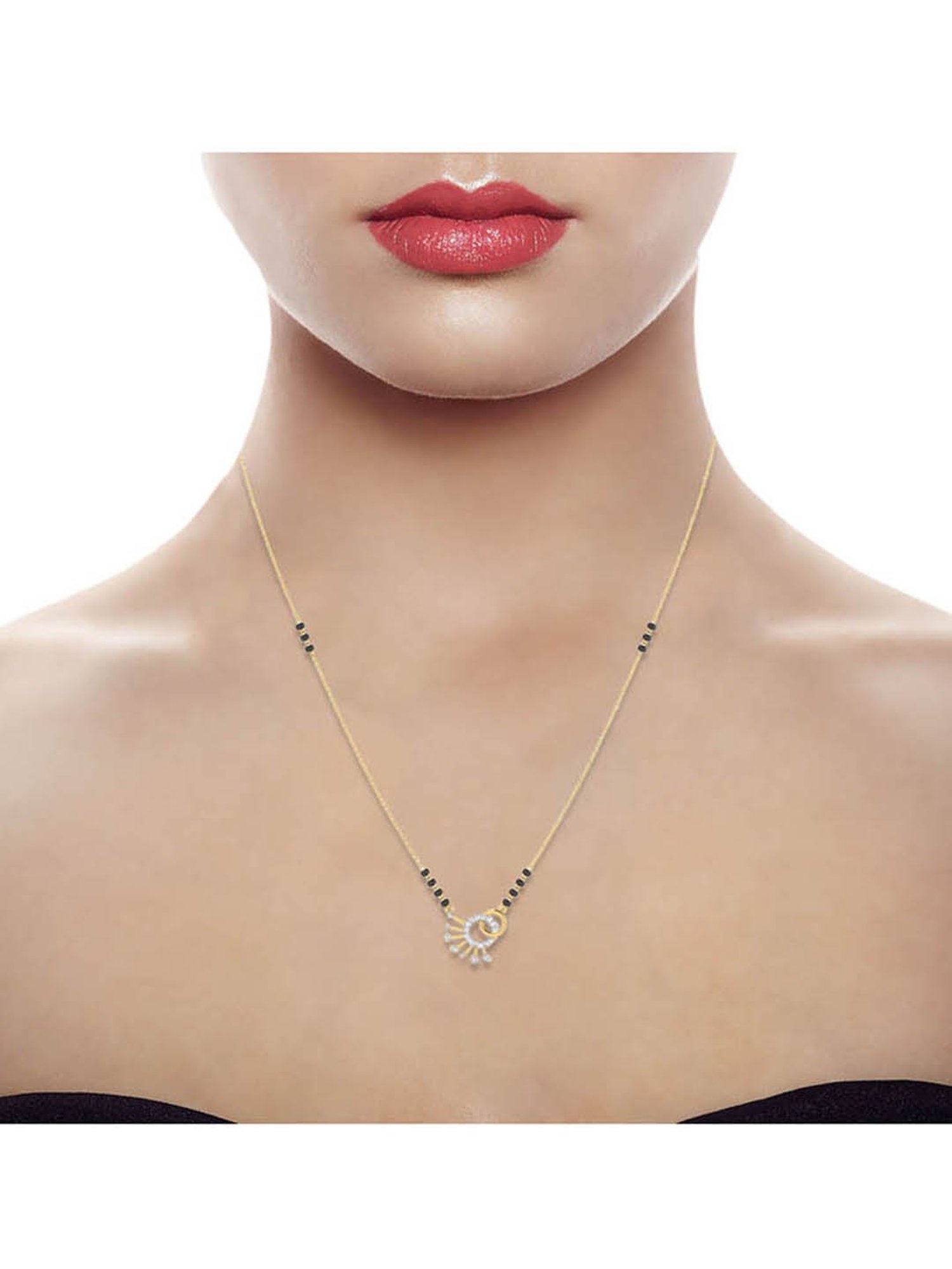 Waman Hari Pethe Jewellers 18k Gold & Diamond Mangalsutra for Women