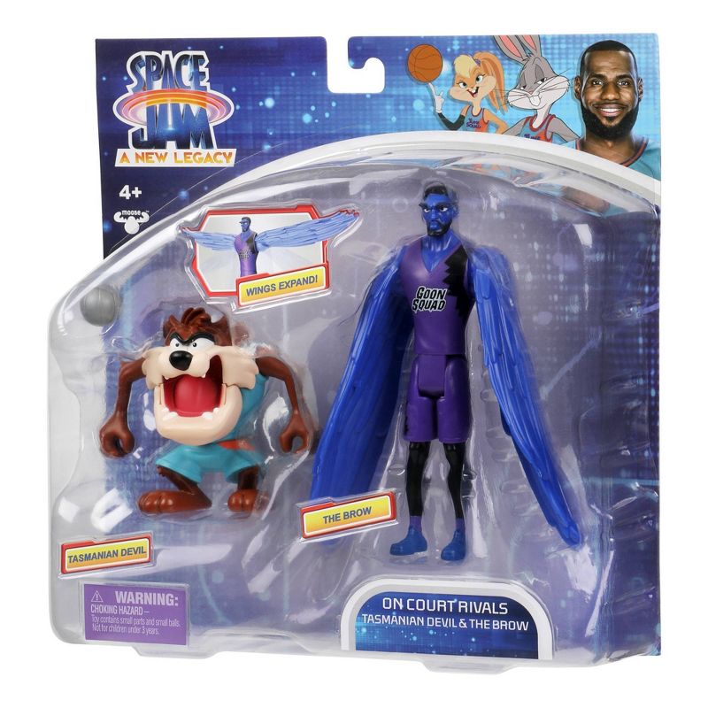 Space Jam: A New Legacy - 2 Pack - On Court Rivals - Tasmanian Devil & The Brow