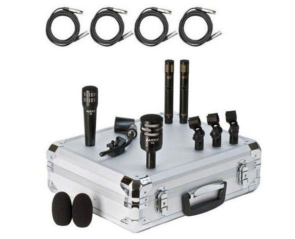 Audix DP Quad 4-Piece Drum Mic Pack