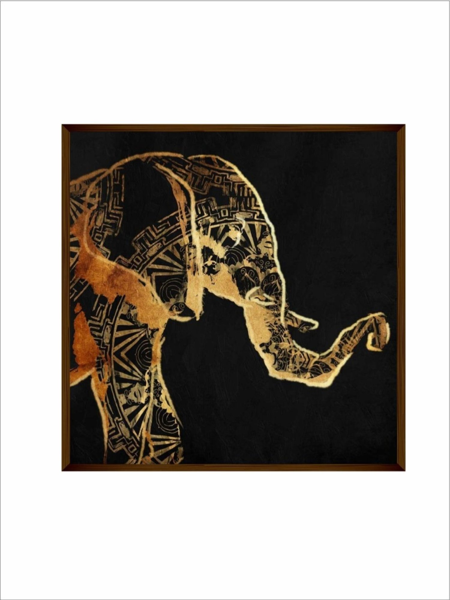 The Art House Abstract Multicolor Canvas Painting