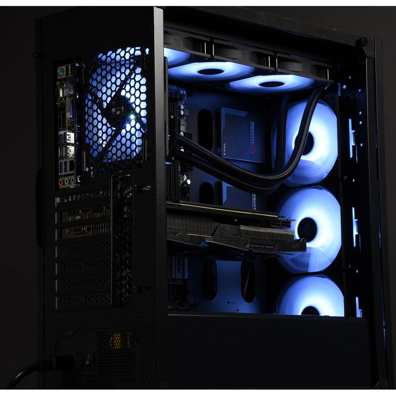 Enermax LIQMAX III ARGB 360 ELC-LMT360-ARGB Cooling Fan/Radiator/Water Block - 3 x 120 mm - 72.1 CFM - 27 dB(A) Noise - Liquid Cooler Cooler